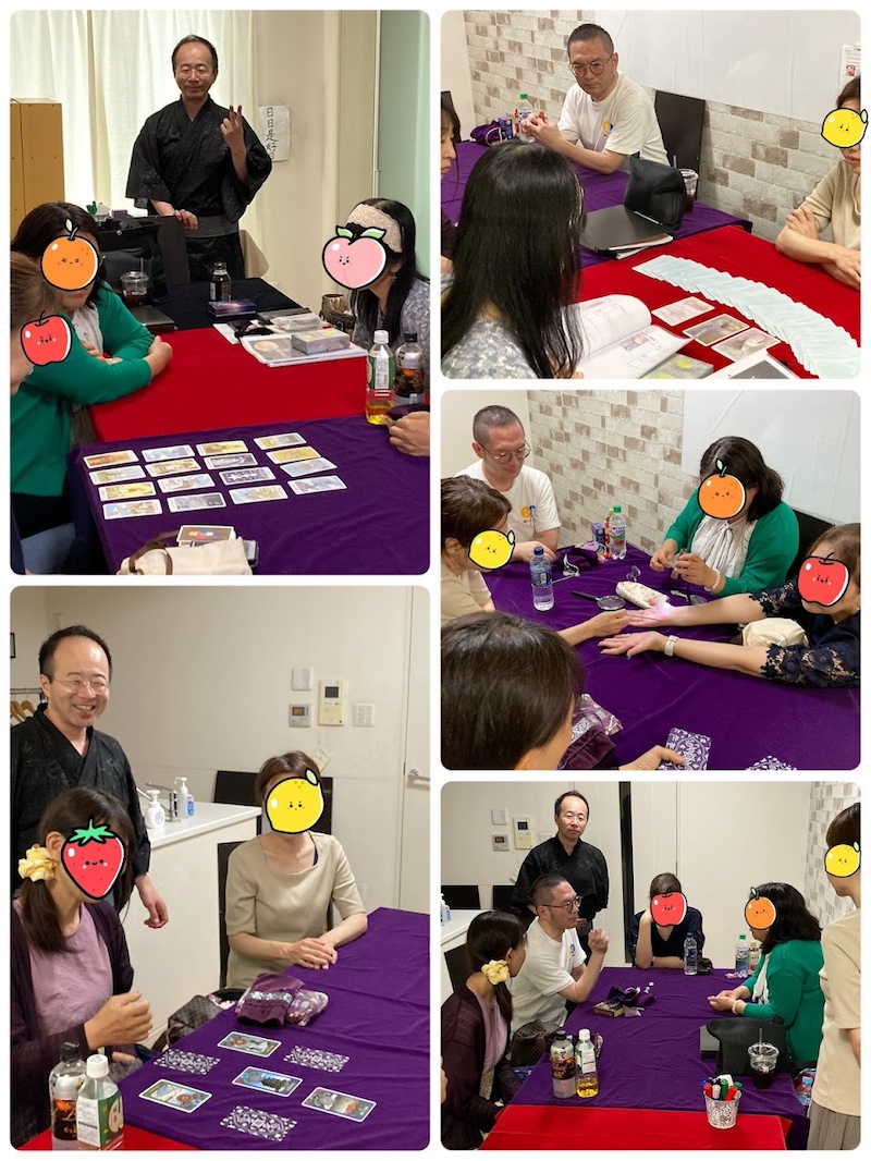 【教室の様子】新月ランチ会・占い練習会