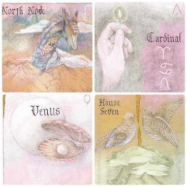 西洋占星術のオラクルカード
